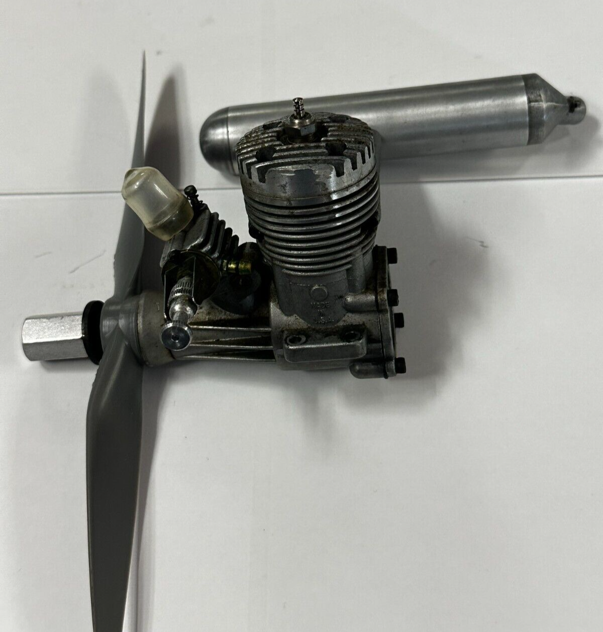 K and B K&B .20 20 Two 2 Stroke Nitro RC Remote Control Airplane Engine