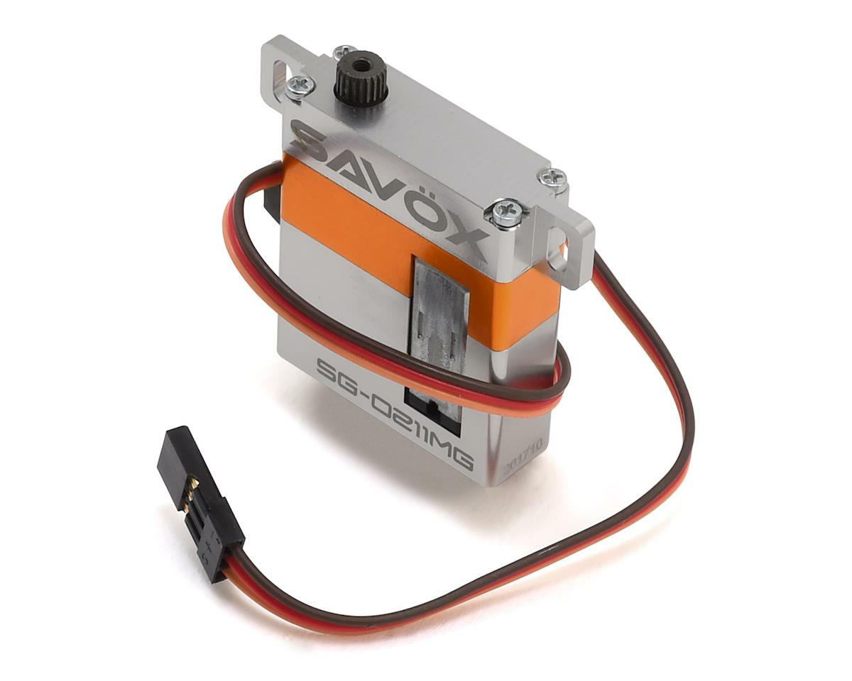Savox SG-0211MG 0211MG Thin Wing Metal Gear High Torque Glider Wing RC Servo
