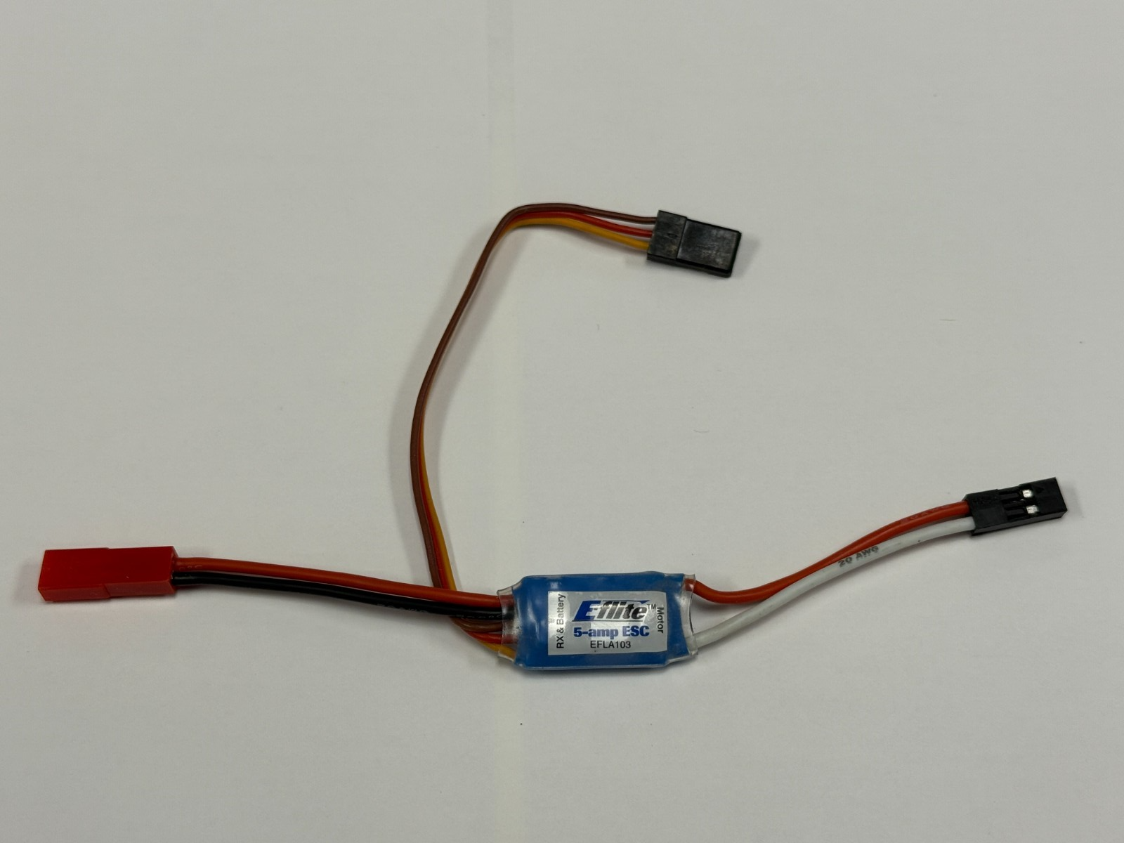 New out of Package E-Flite EFlite 5 amp Brushed ESC RC Airplane Speed Control