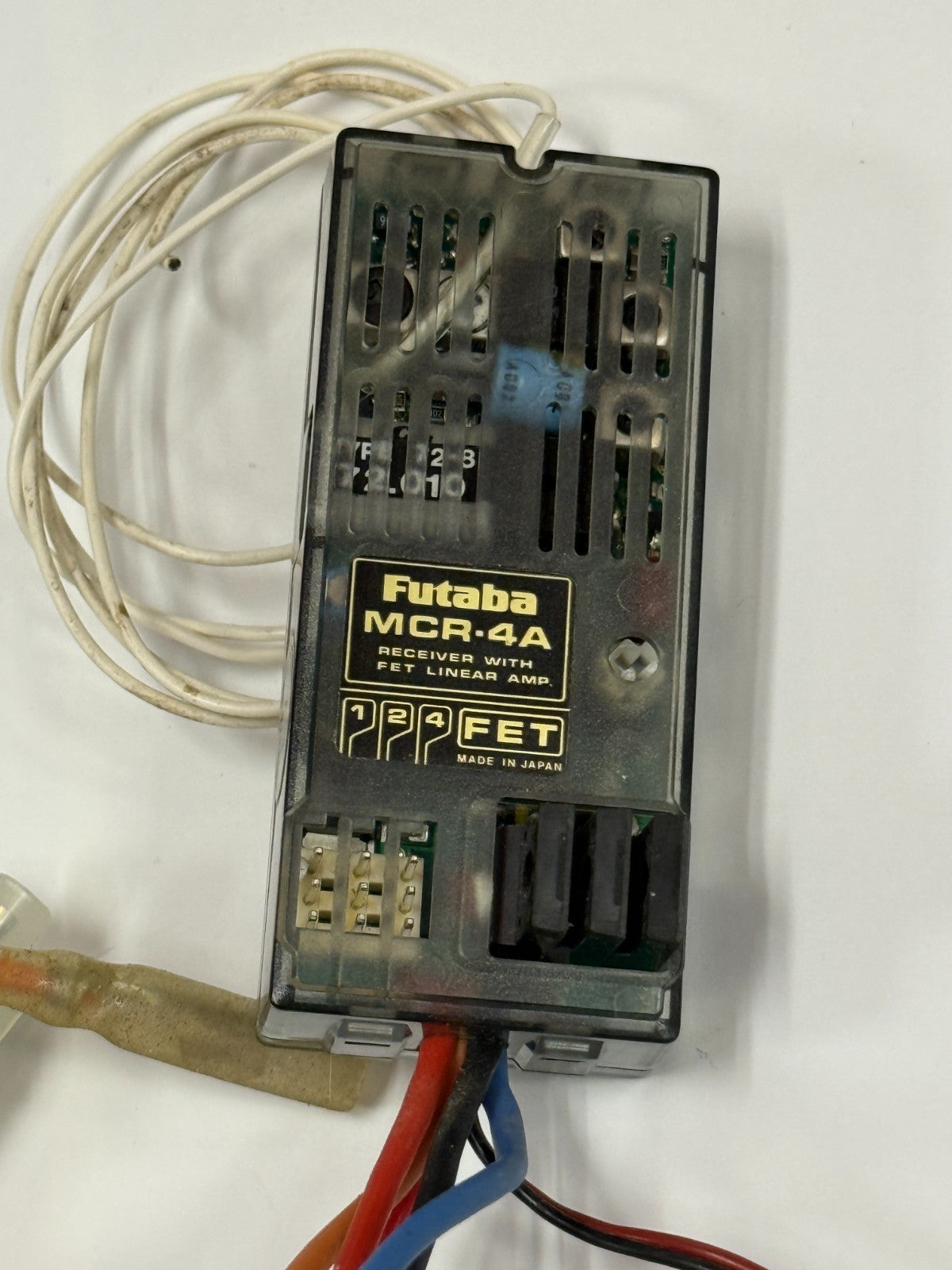 Vintage Futaba MCR-4A MCR4A RC Remote Control Airplane Receiver / ESC