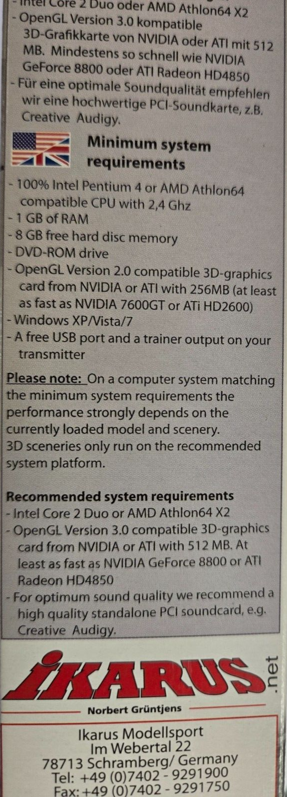 Great Planes RealFlight Add-ons Volume 3 Software Simulator New in Box
