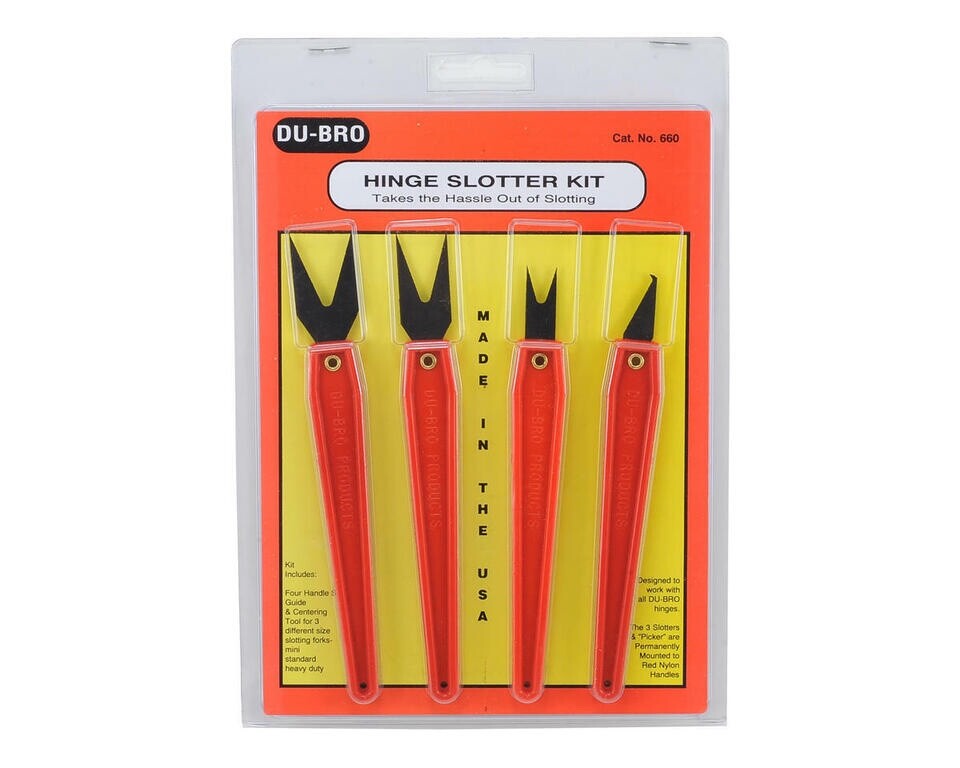 DuBro RC Remote Control Model Airplane Hinge Slotter / Cutter Kit DUB660 660
