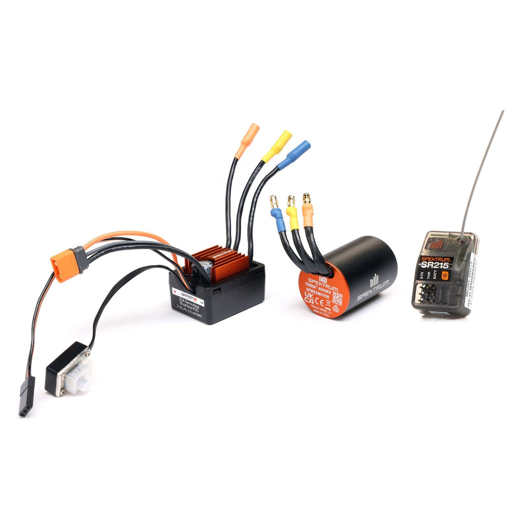 Spektrum Firma Losi NASCAR Brushless Motor/ESC/Receiver Combo 4500Kv SPMXSEMC2