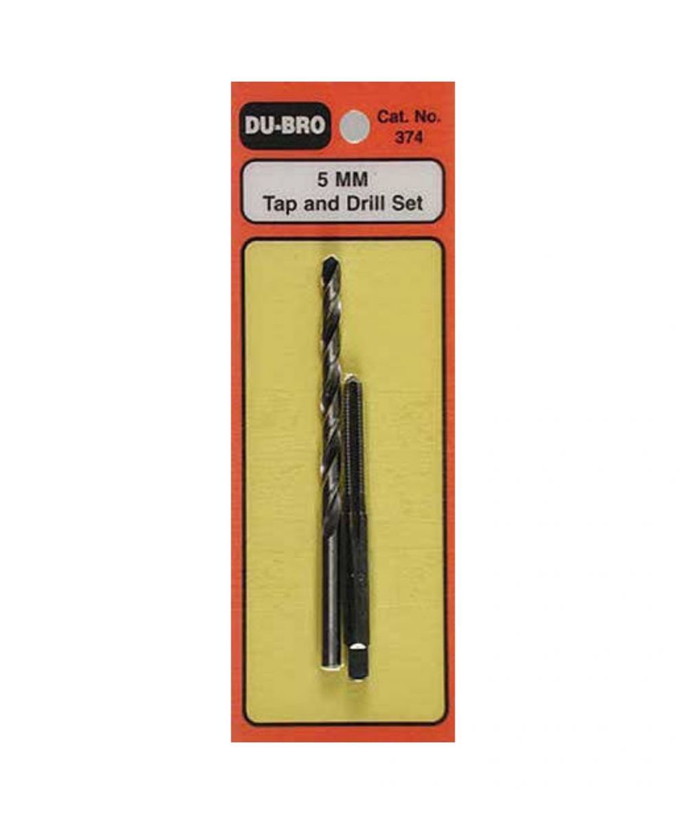 DU-BRO Dubro 374 RC Remote Control Airplane Tap & Drill Set 5mm DUB374