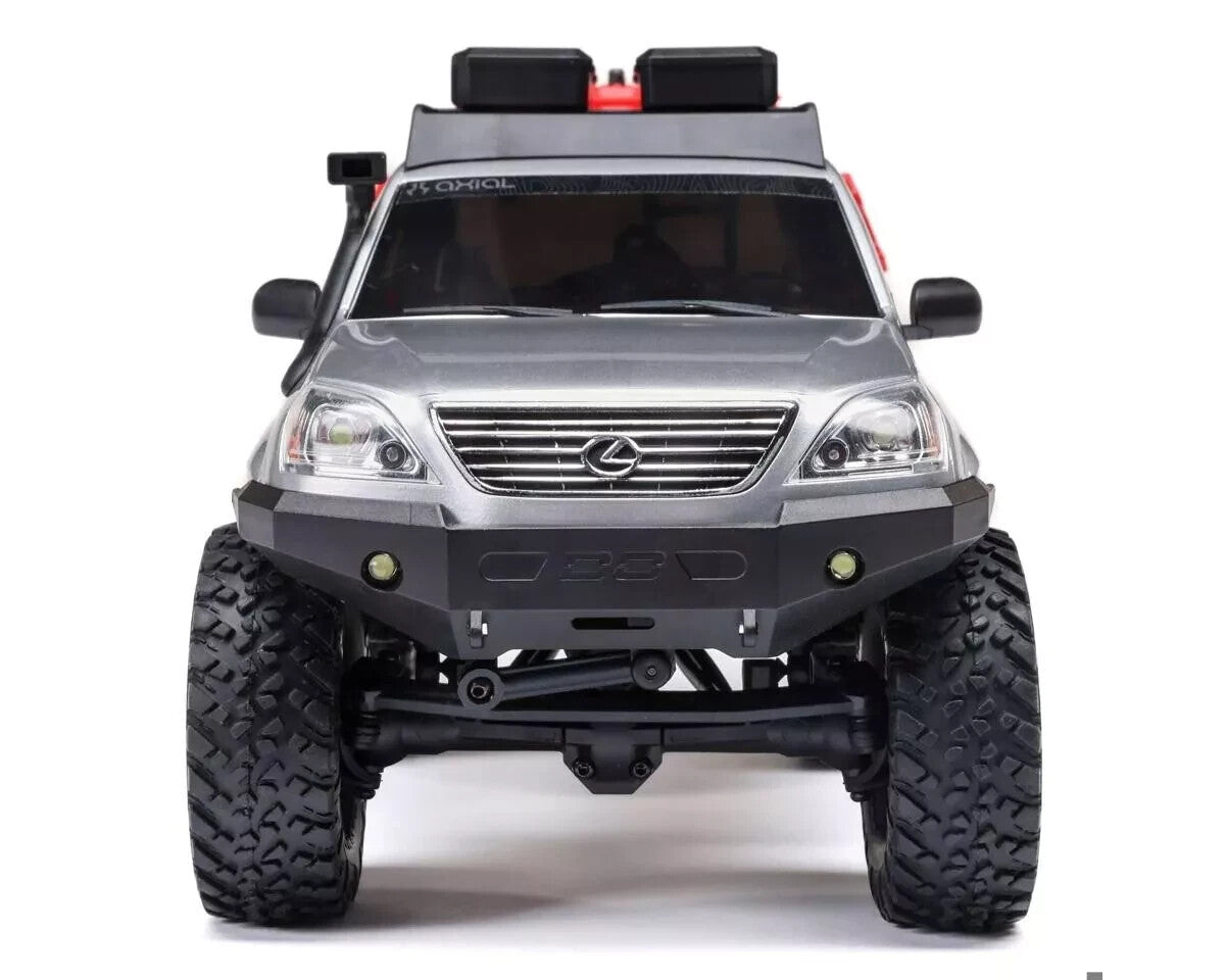 Axial SCX24 Lexus GX 470 1/24 4WD RTR Scale Mini Crawler Silver AXI1532T2