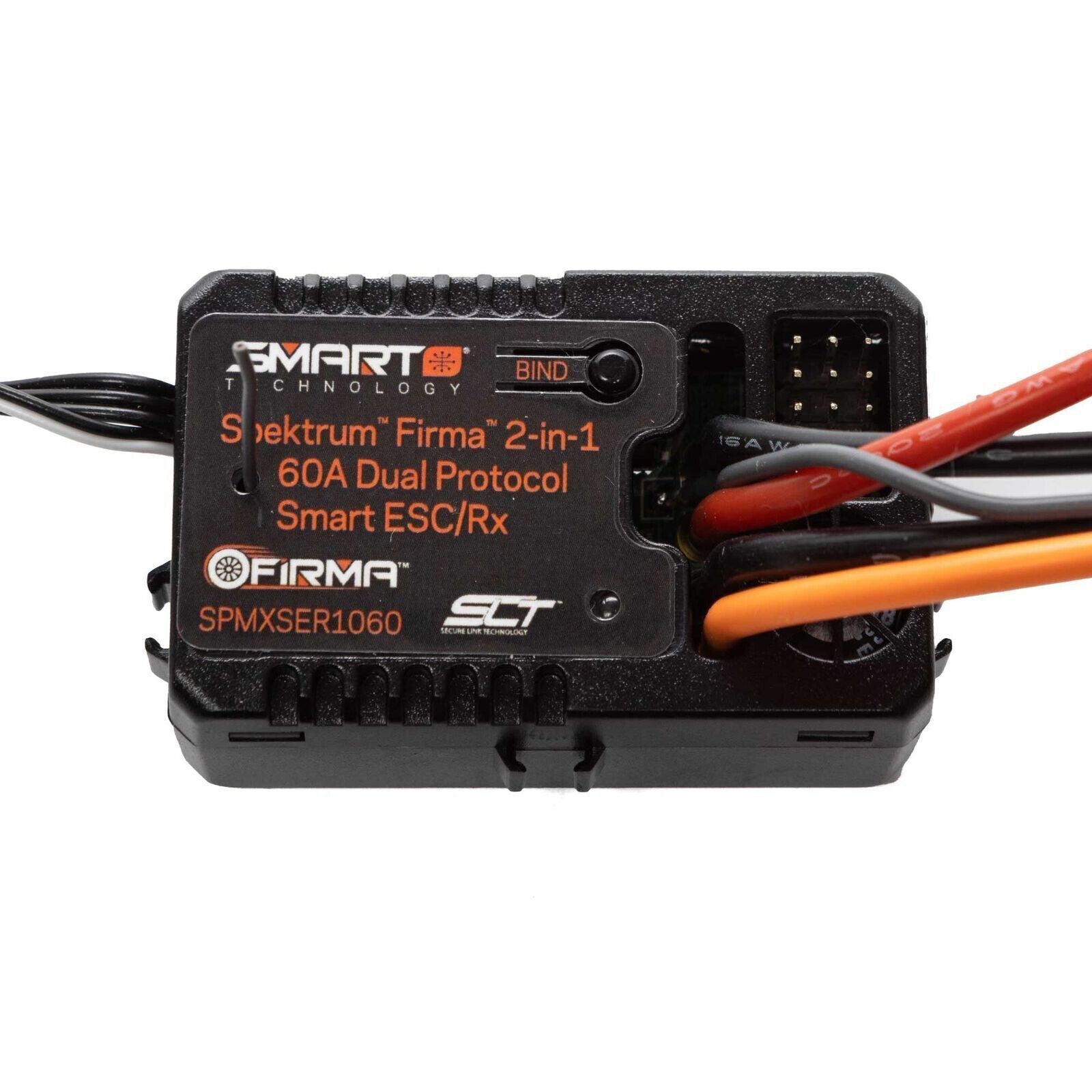 Spektrum SPMXSER1060 Firma 60A 60 Amp Smart Speed Control 2-in-1 ESC & Receiver