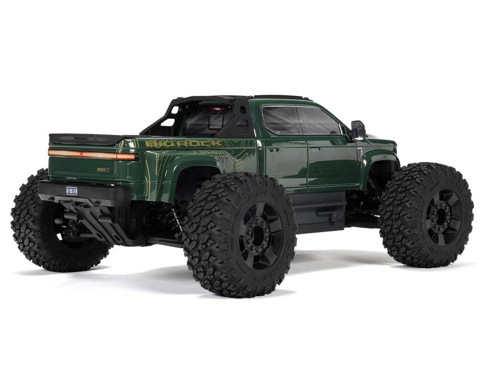Arrma Big Rock 4X4 V4 223S DSC 1/10 RTR Brushless 4WD Monster Truck (Green)