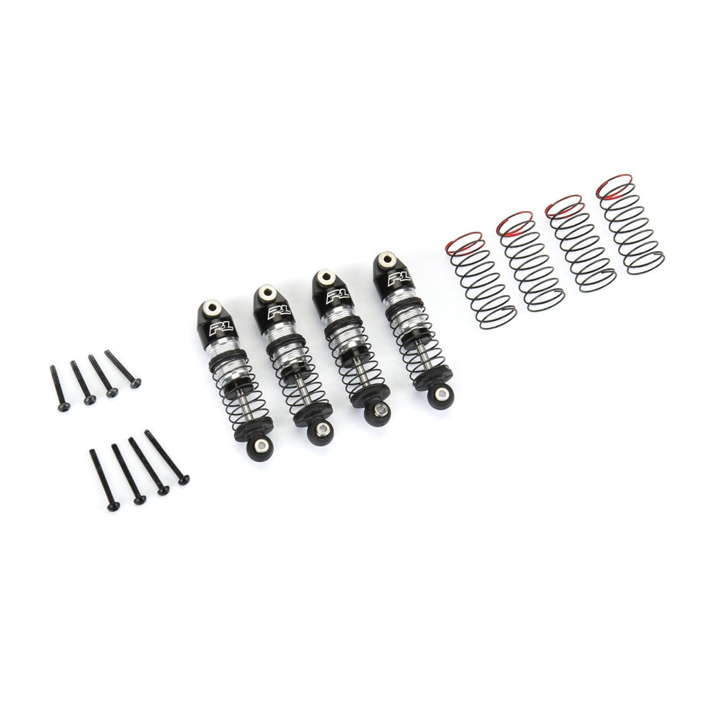 Pro-Line Racing 6387-00 1/24 Big Bore Scaler Shocks (4) SCX24 Set Front Rear