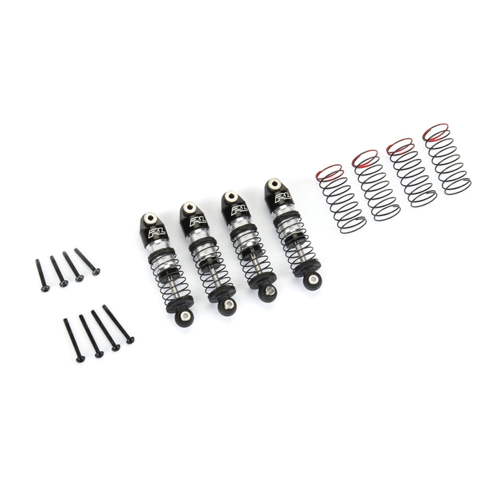 Pro-Line Racing 6387-00 1/24 Big Bore Scaler Shocks (4) SCX24 Set Front Rear