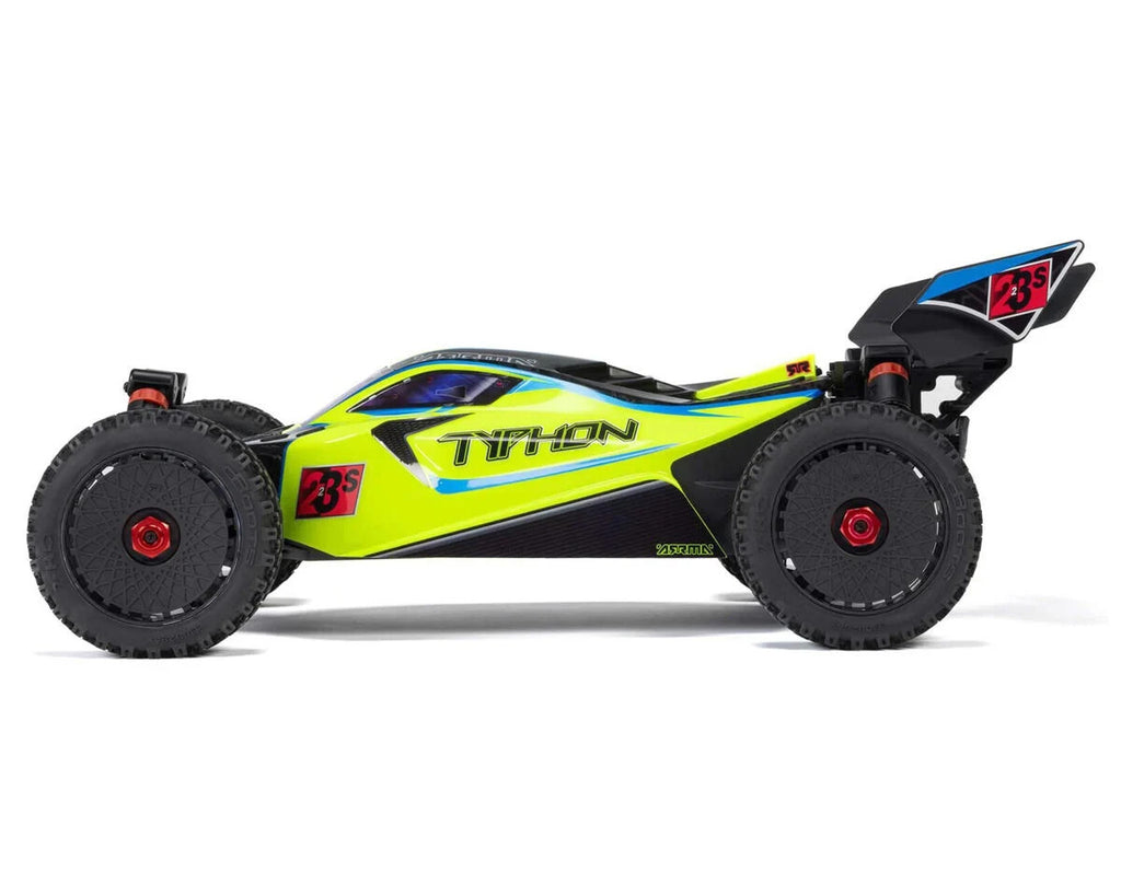 Arrma Typhon 223S 1/8 BLX Brushless RTR 4WD Buggy (Yellow) w/SLT3 2.4GHz Radio