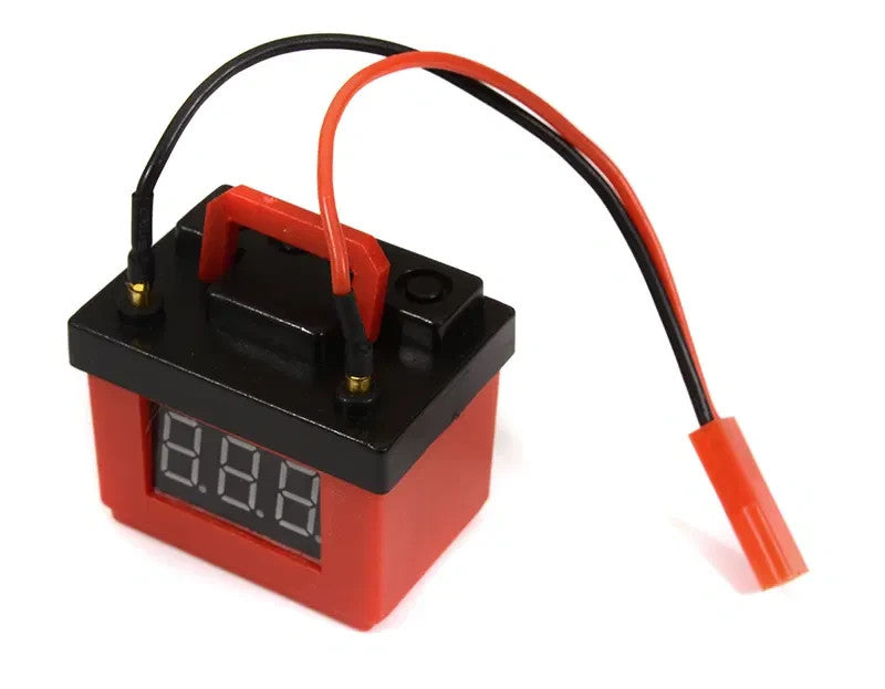 Rc Battery Monitoring Module Realistic Battery 2S-3S Voltage Checker & Alarm for 1/10 Scale RC – Big ...