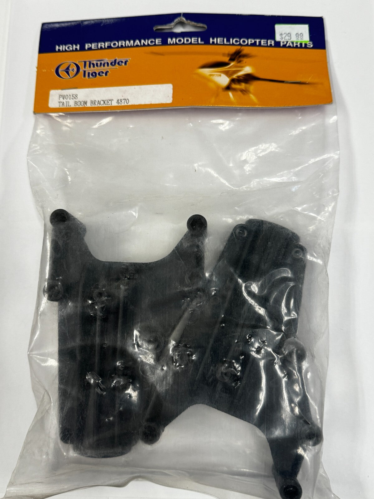 New Thunder Tiger TT RC Helicopter Raptor .60 .90 60 90 Tail Boom Bracket PV0158