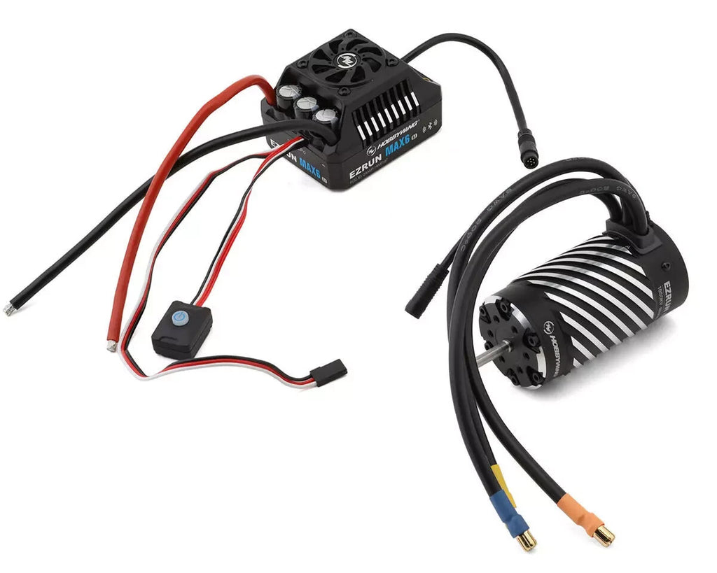 Hobbywing EZRun MAX6 G2 Sensored Brushless ESC & 1650kv Motor Combo HWA38010803