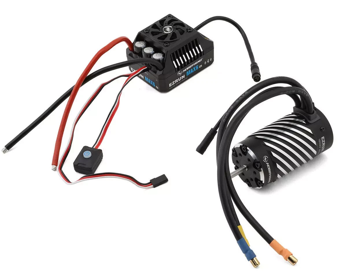 Hobbywing EZRun MAX6 G2 Sensored Brushless ESC & 1650kv Motor Combo HWA38010803
