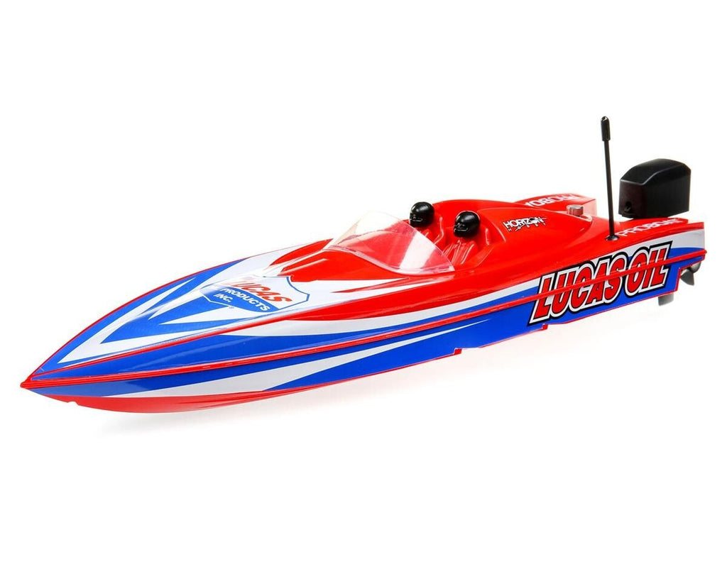 Pro Boat 17" Power Boat Racer Deep-V RTR Brushless Boat Lucas Oil w/2.4GHz Radio