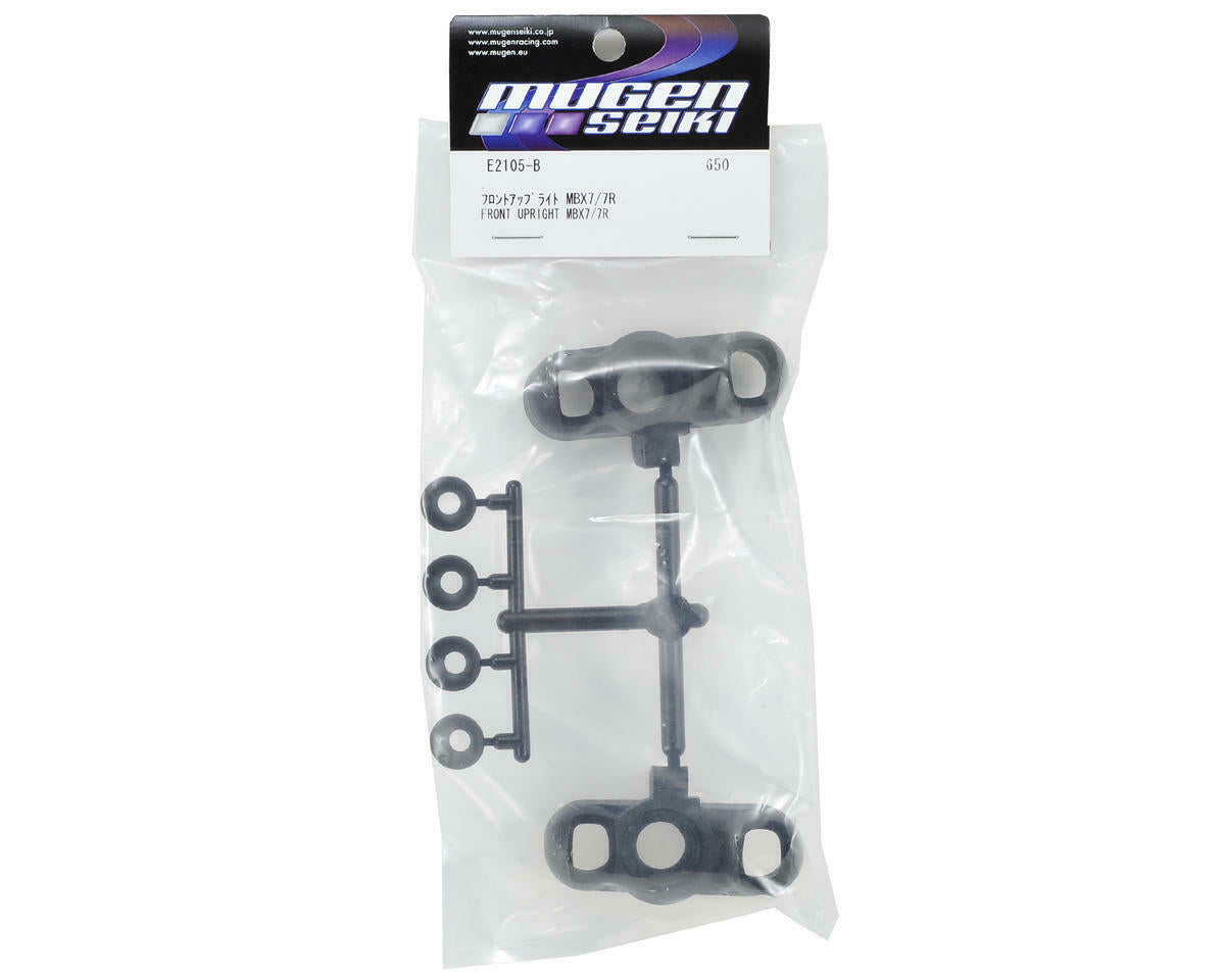 Mugen Seiki Non-Trailing Front Hub Carrier Set [MUGE2105-B]