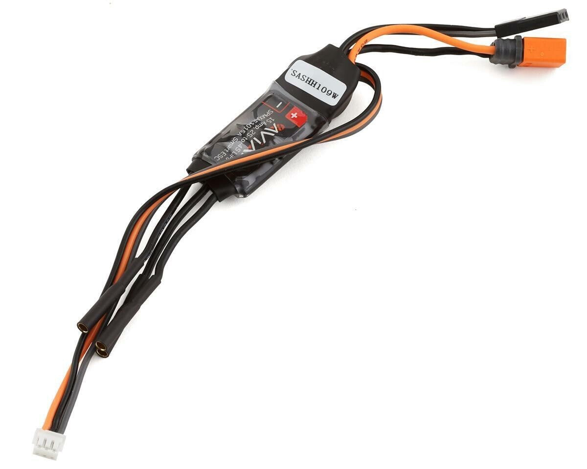 Spektrum RC Avian 15A 15 AMP Smart ESC w/IC-2 IC2 Connector SPMXAE1015A