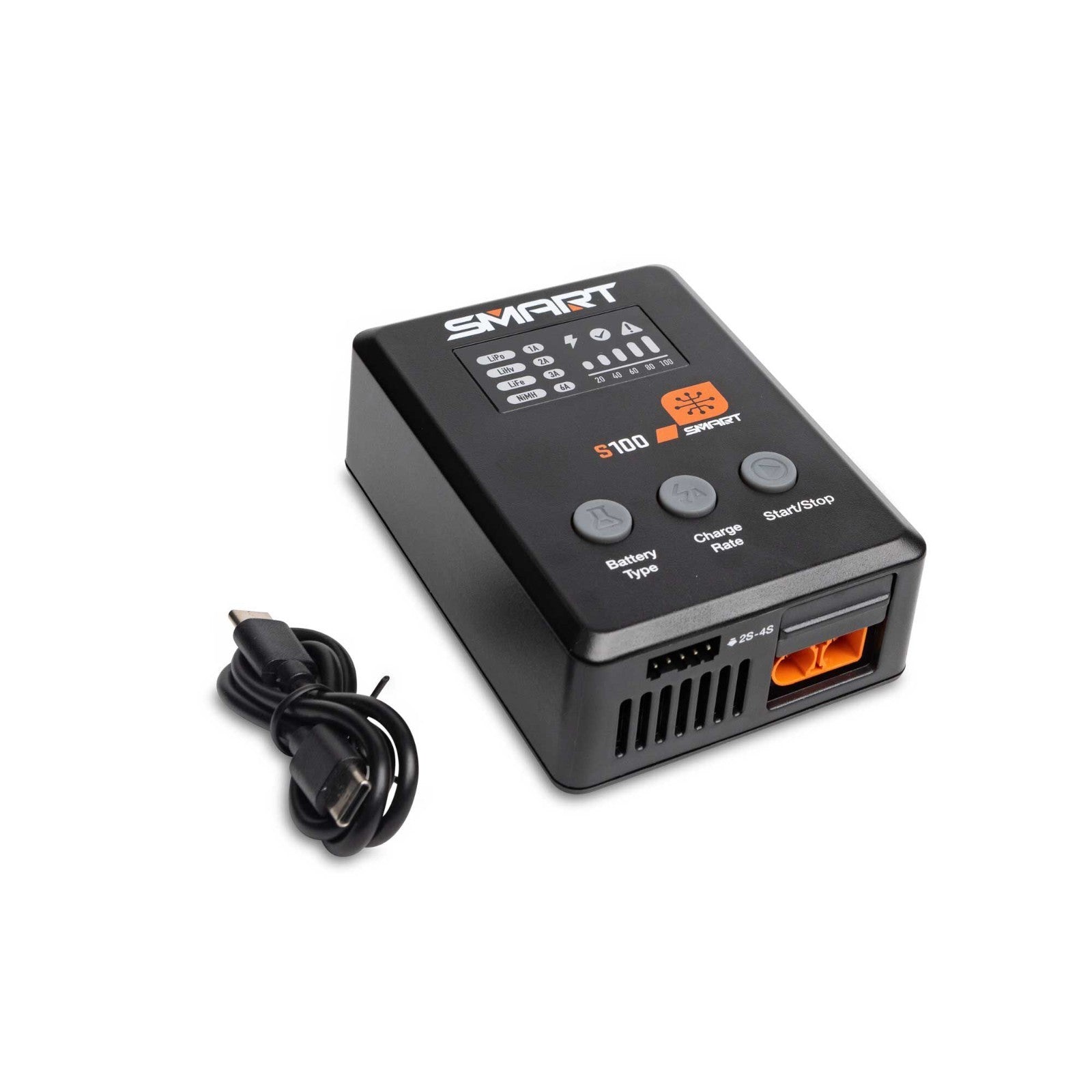 Spektrum Accessories Smart G2 Powerstage Bundle 810mAh 2S 50C LiPo Battery IC...