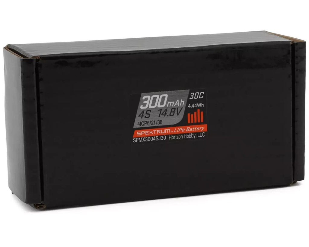 SPMX3004SJ30 Spektrum RC 4S 30C LiPo Battery Pack w/JST 14.8V 300mAh Micro Draco