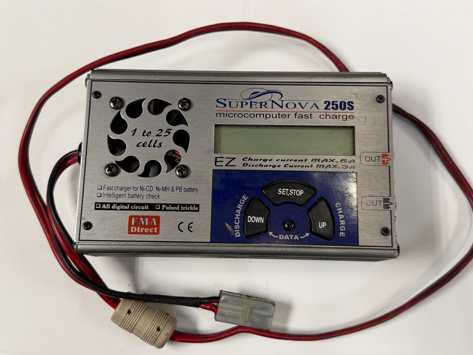 FMA Direct SuperNova 250S RC Remote Control Nicad Nimh Battery Charger 1-25 Cell