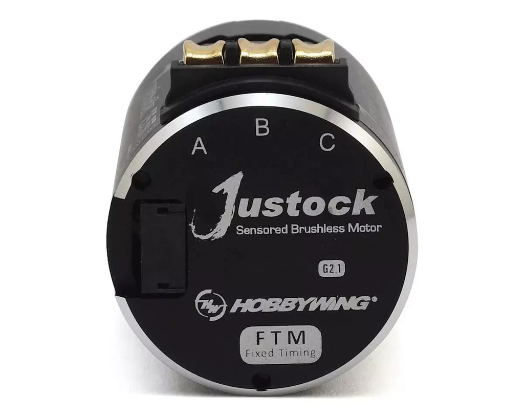 Hobbywing XERUN Justock 3650 SD G2.1 Sensored Brushless RC Car Motor (17.5T)