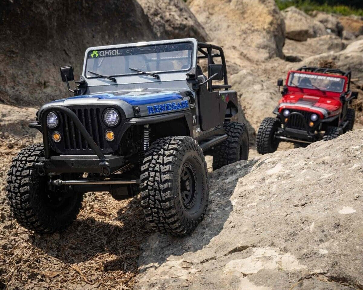 Axial SCX10 III Jeep CJ-7 RTR Ready To Run 4WD Rock Crawler (Grey) [AXI03008T2]