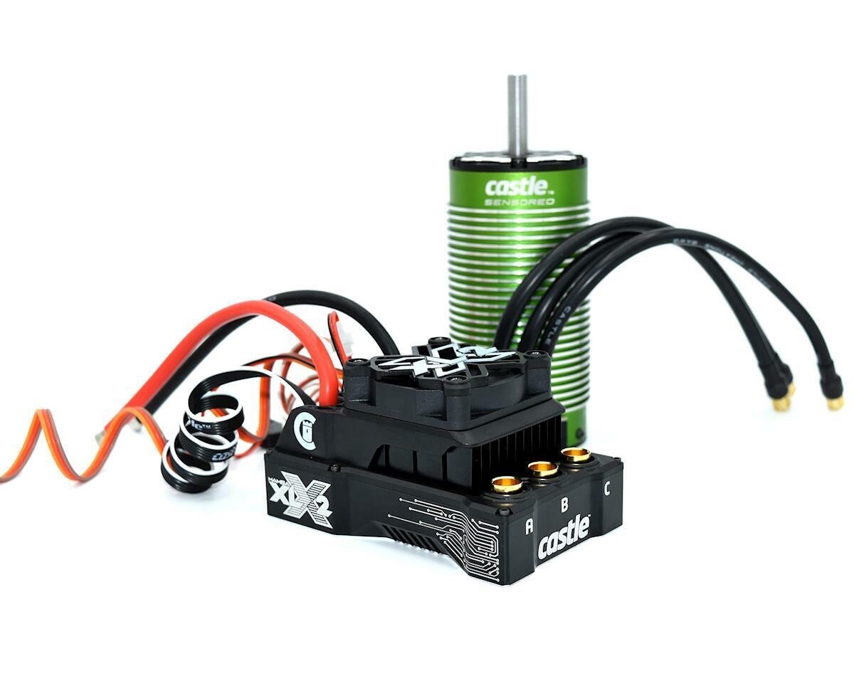 Castle Creations Mamba XLX 2 1/5 Sensored Brushless ESC / Motor Combo 1100Kv