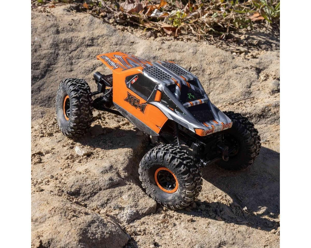 Axial AX24 XC-1 XC1 1/24 Scale 4WD RTR 4WS Mini Crawler Truck Orange AXI00003T2