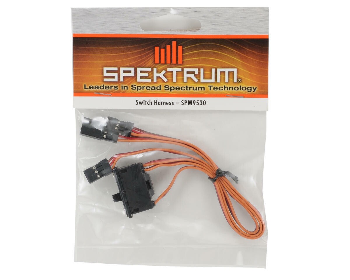 Spektrum RC 3 Wire Remote Control Airplane / Car / Boat Switch Harness SPM9530