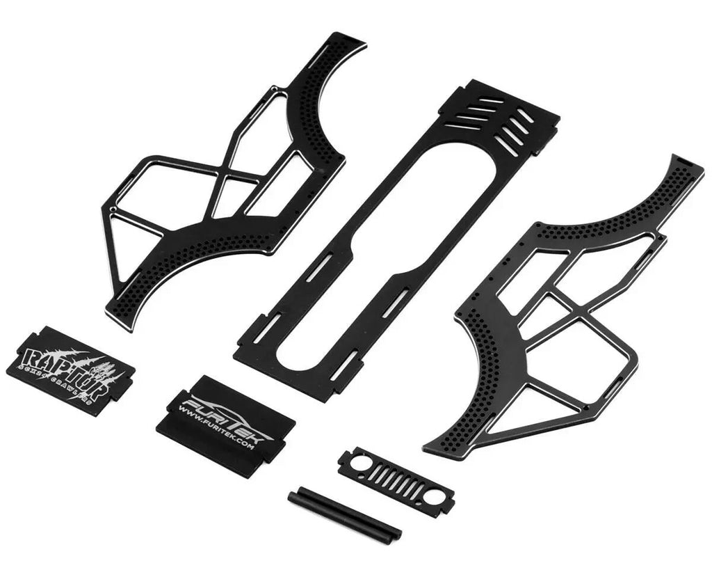 Furitek Raptor Aluminum Frame Kit Black Axial SCX24 FRU2110 FUR2110