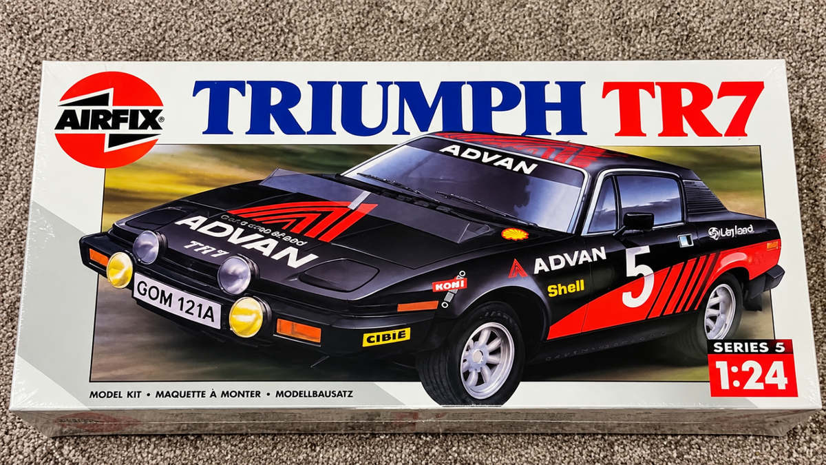 Airfix Triumph TR7 ADVAN 1/24 Model Kit Series 5 Factory Sealed Vintage 05411
