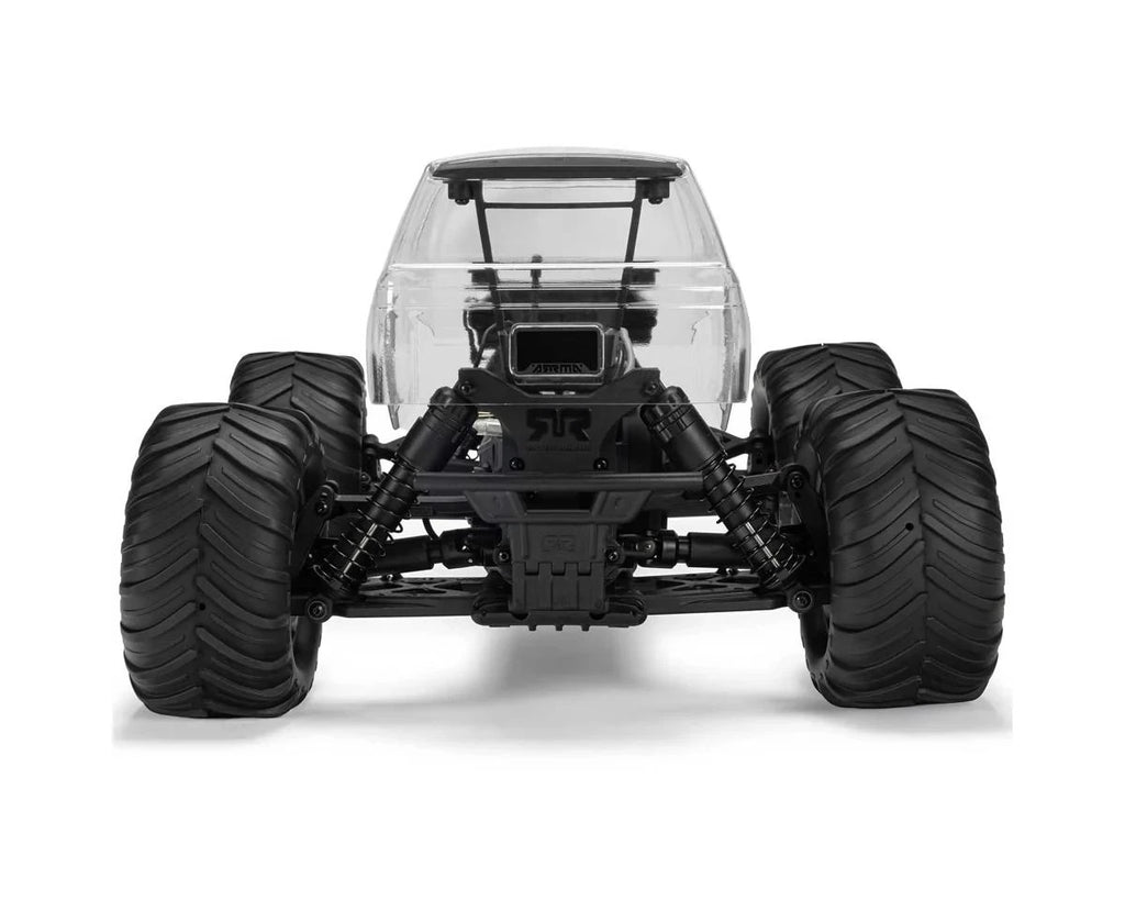 Arrma Gorgon 4x2 MEGA 550 Brushed 1/10 Monster Truck Ready-To-Assemble Kit Clear