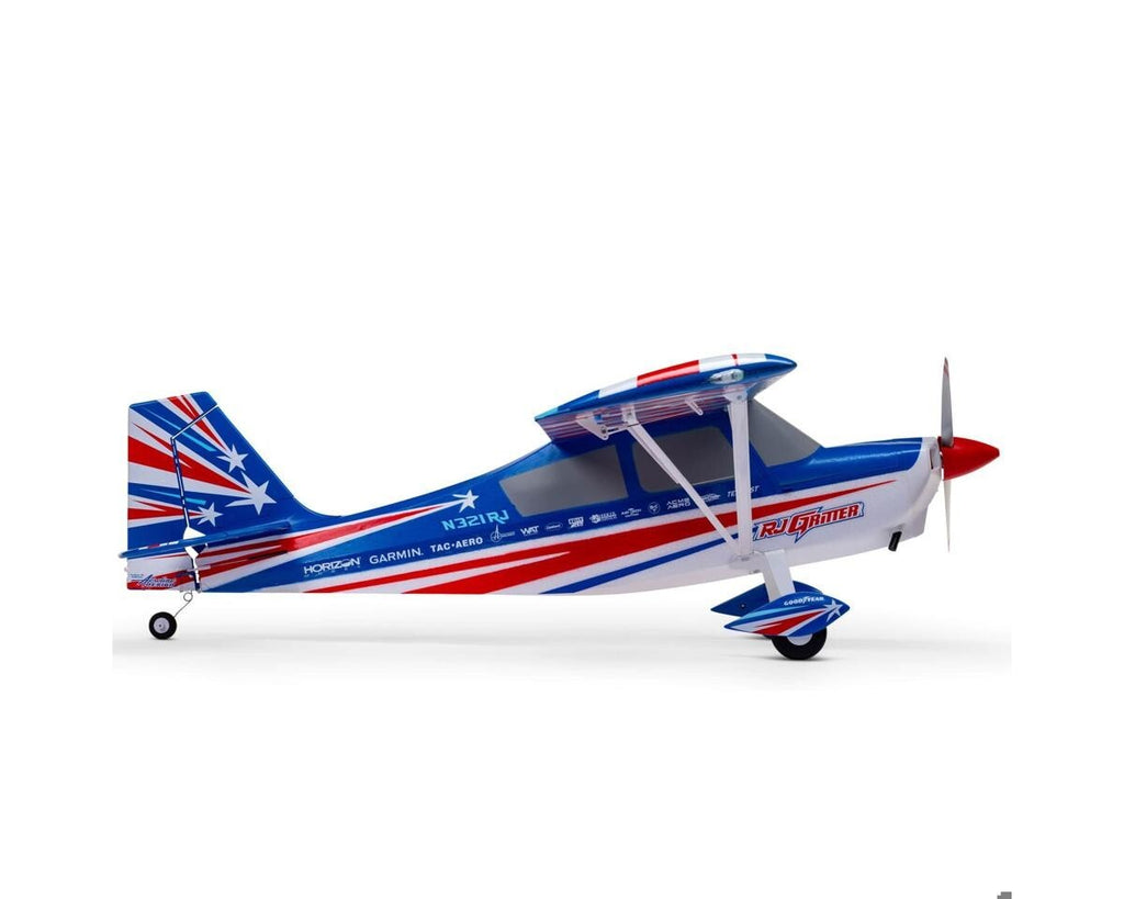 E-flite EFlite Decathlon RJG 1.2m BNF Bind in Fly Basic Electric Airplane SAFE