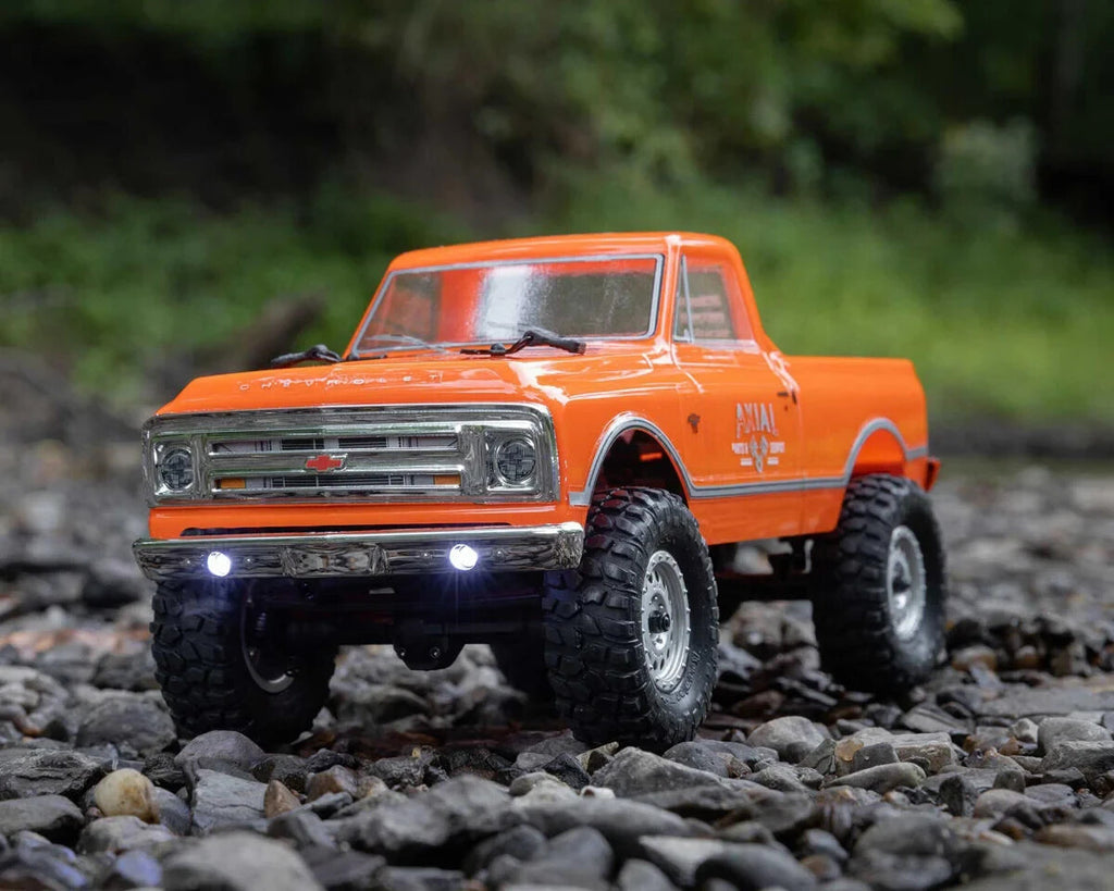 Axial SCX24 1967 Chevrolet C10 1/24 4WD RTR Scale Mini Crawler Orange w/ 2.4GHz