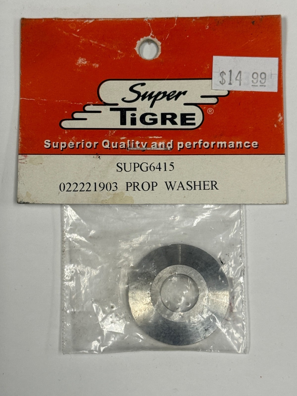 Super Tigre .60-.91 .61 .75 .91 61 75 91 Prop Washer 022221903 SUPG6415