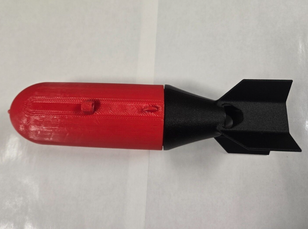 Fake Bomb / Ordinance For RC Airplane : For use with E-Flite Bomb Drop EFLA405