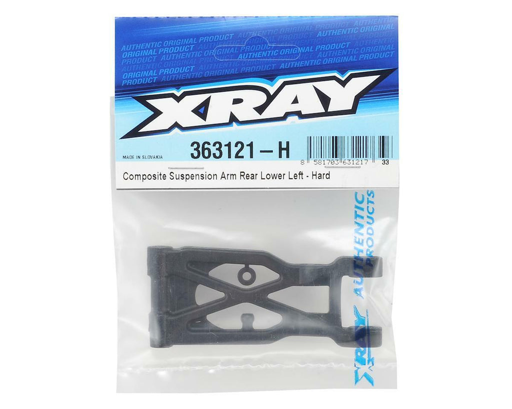 XRAY Composite Suspension Lower Left Rear Arm (Hard) [XRA363121-H] XRA36121H