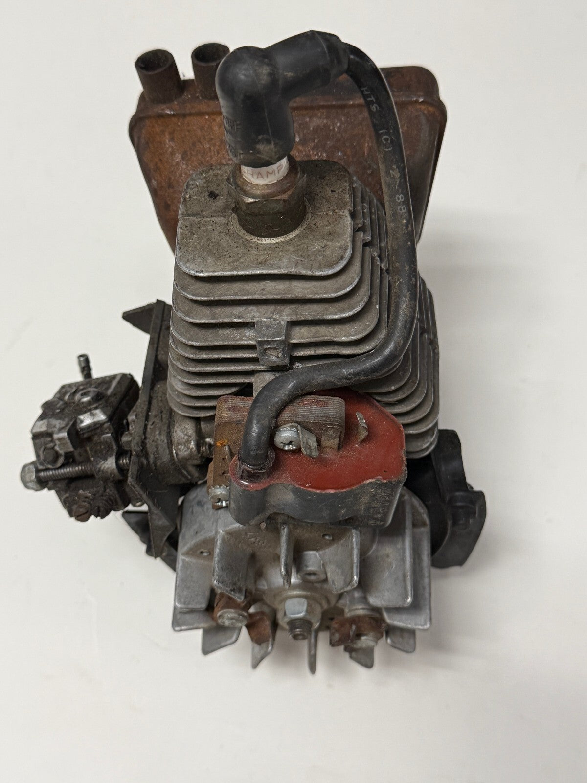 Older RC Remote Control Model Airplane Gas Engine " Parts Engine"