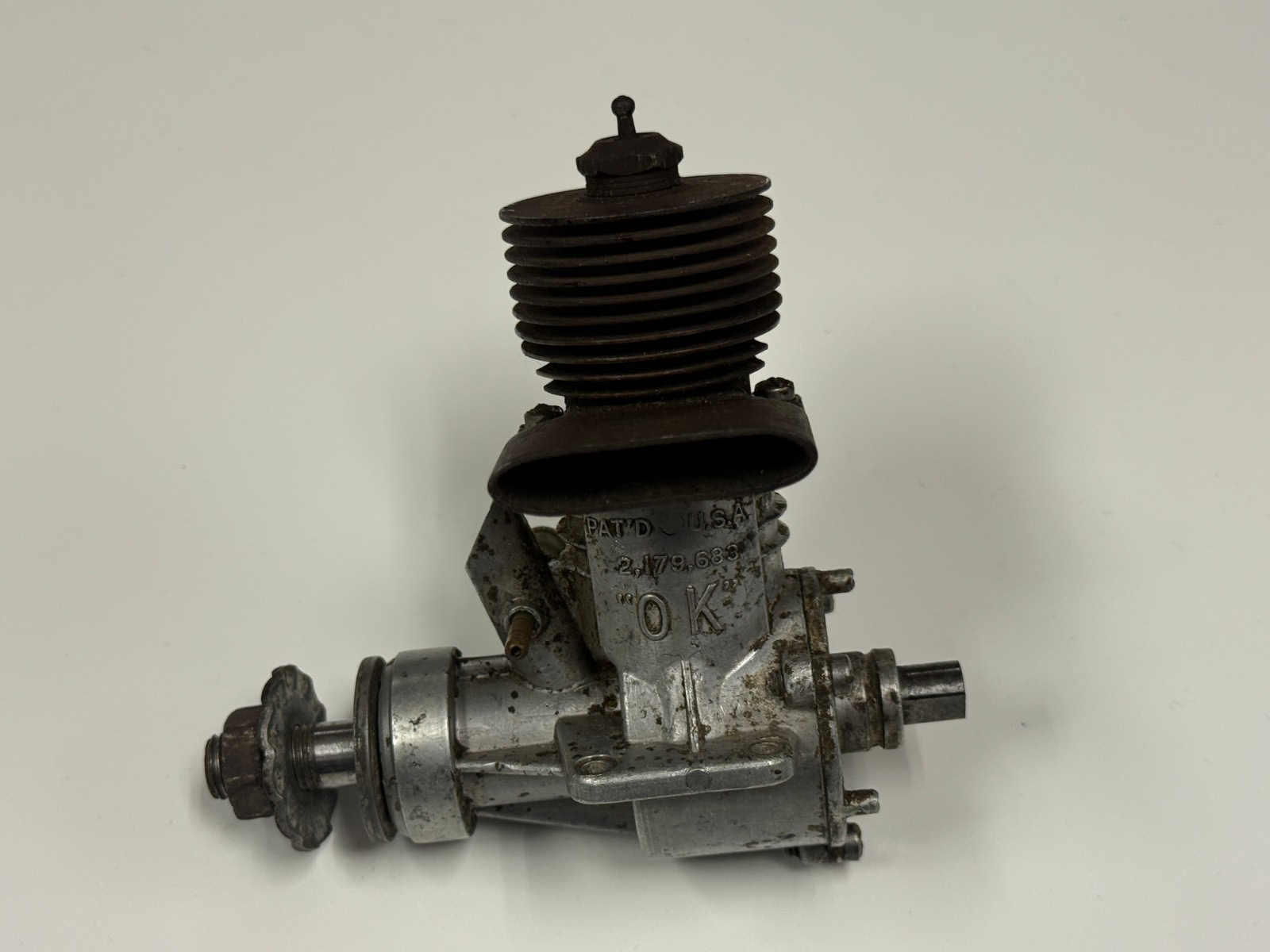 Very Nice Vintage OK Super 60 .60 Size RC Remote Control Airplane Engine