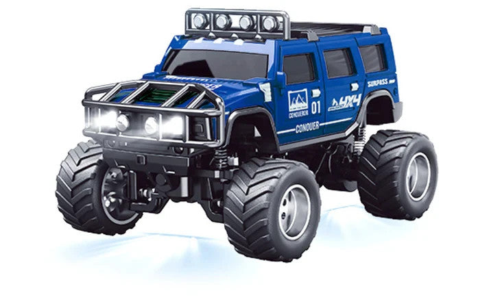1:64 R/C Hummer RC Car With APP control HG4-271 Blue