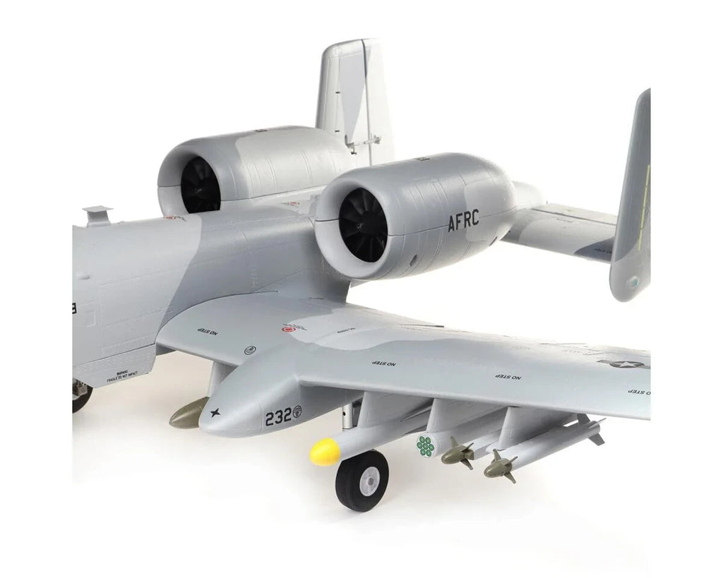 E-flite A-10 A10 Thunderbolt II Twin 64mm EDF BNF Basic Electric Jet Airplane
