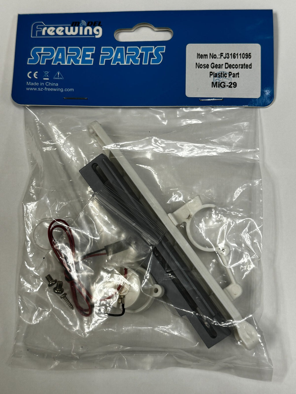 Freewing 80mm EDF MiG-29 Nose Gear Plastic Part Set FJ31611095