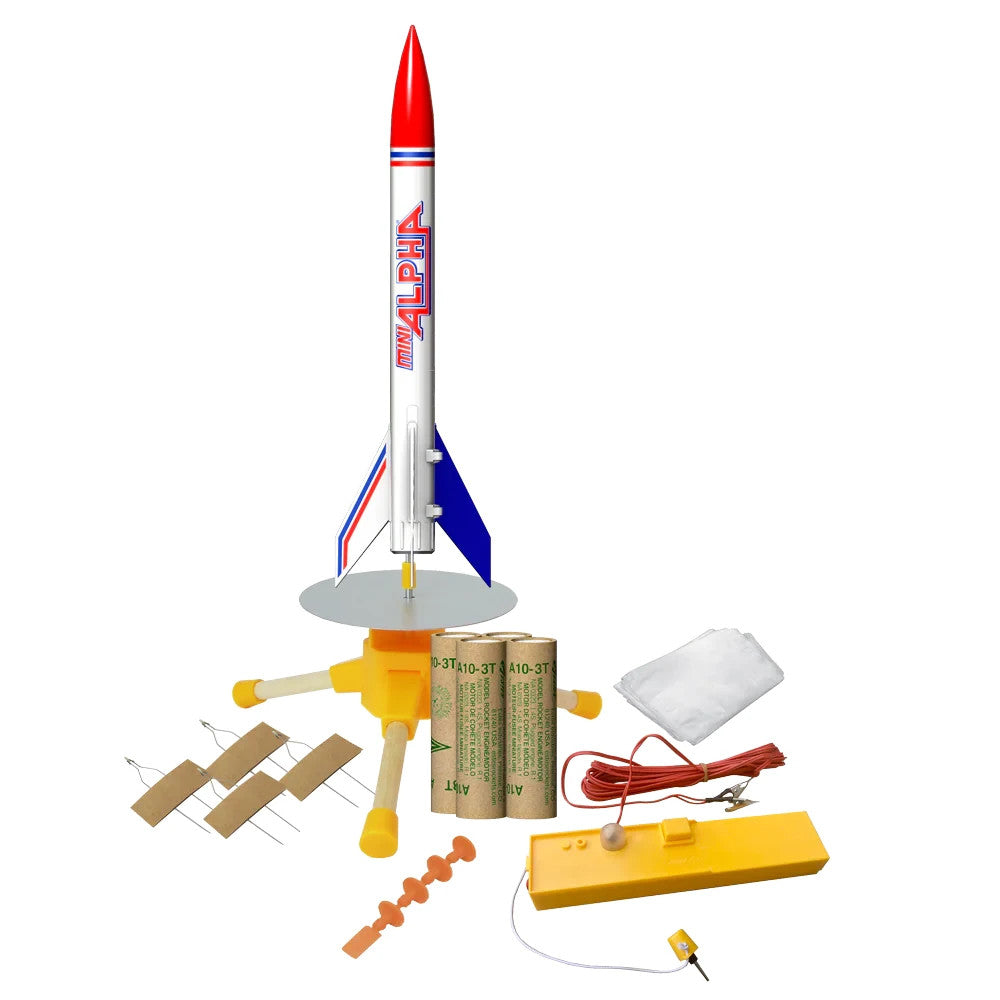 Estes Mini Alpha Model Rocket Launch Set w/ Launch Pad & Controller EST5333 5333