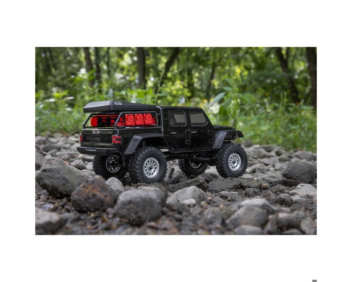 Axial SCX24 Jeep JT Gladiator 1/24 Scale 4WD RTR Ready To Run Crawler Black