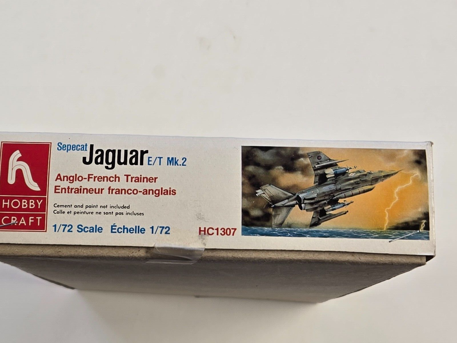 Sepecat Jaguar E/T Mk.2 Anglo French Trainer Jet Model Kit Hobby Craft 1:72 NIB