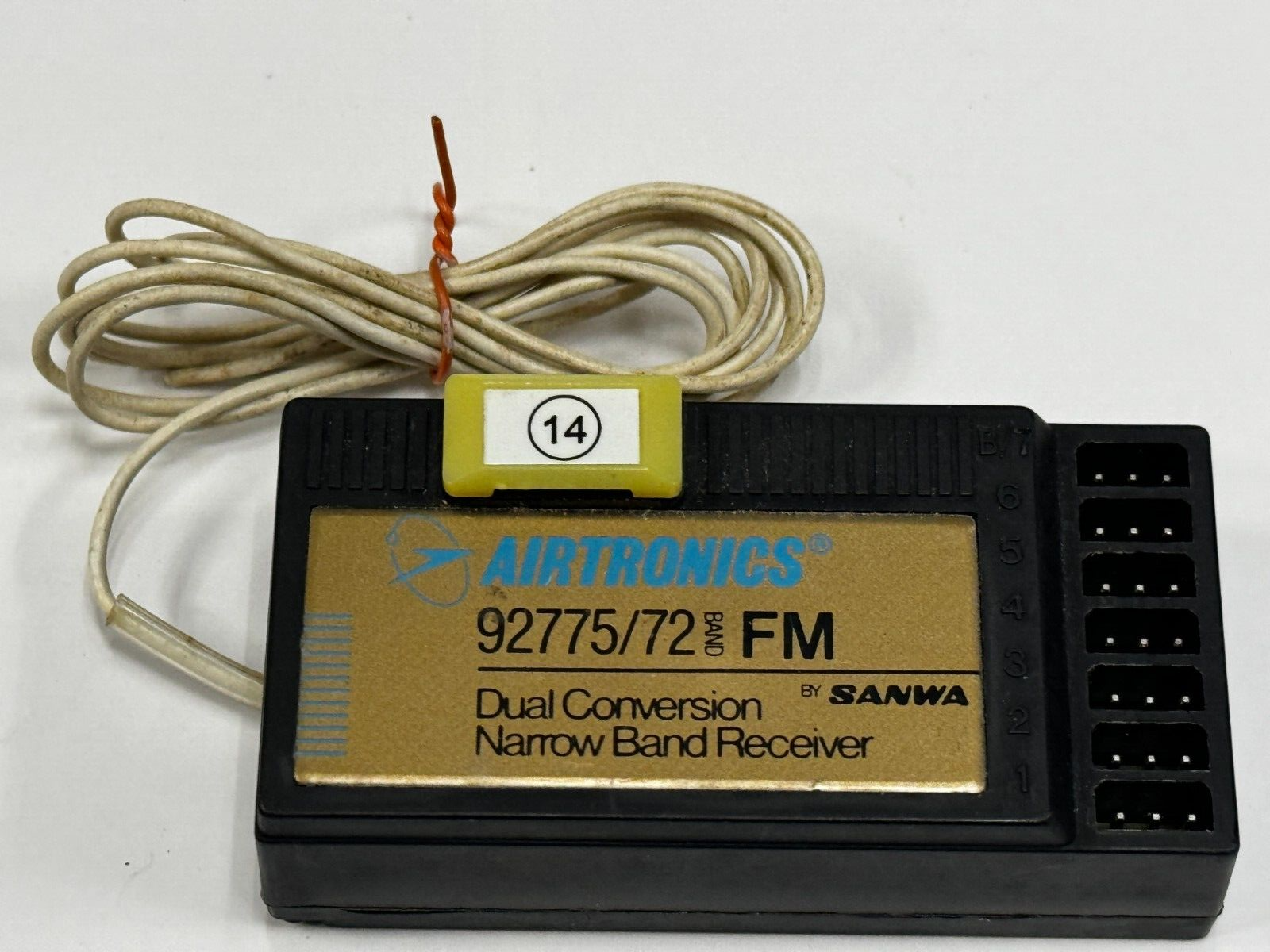 Really Nice Airtronics 72mhz RC Remote Control Airplane FM PPM Receiver 92775