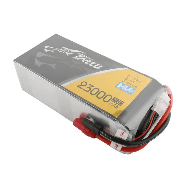 Tattu G-Tech 22.8V 25C 6S 23000mAh Lipo Battery With AS150+XT150 Plug For UAV