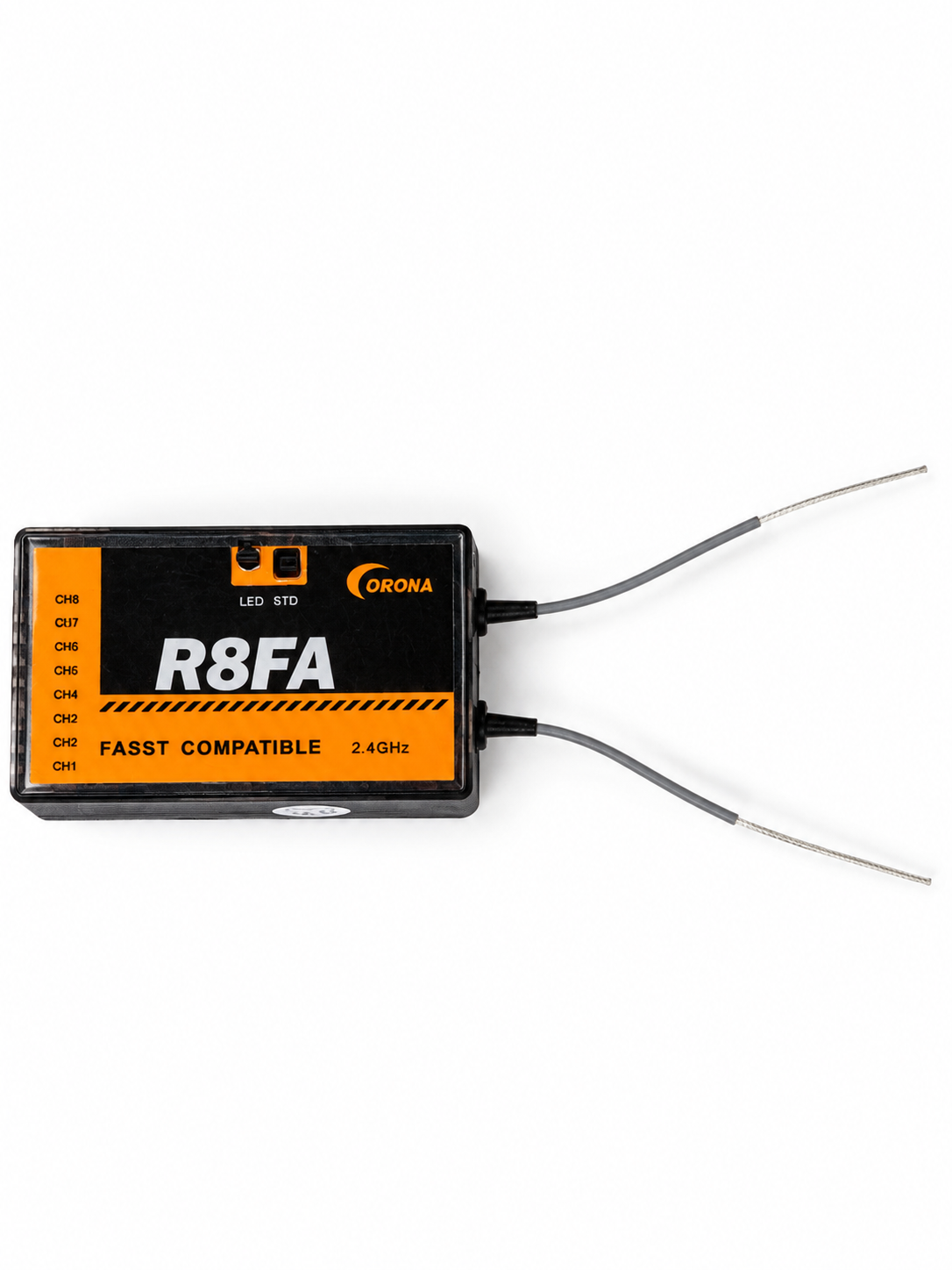 Corona R8FA 8-Channel 2.4GHz Futaba FASST Compatible Receiver for Futaba RC