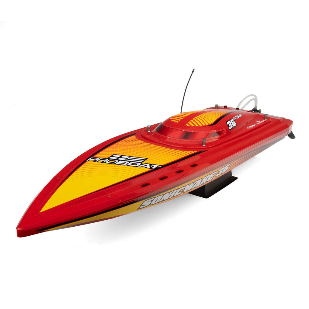 Pro Boat PRB-2171T2 Sonicwake 36 V3 Self-Righting Brushless 8S RTR Black