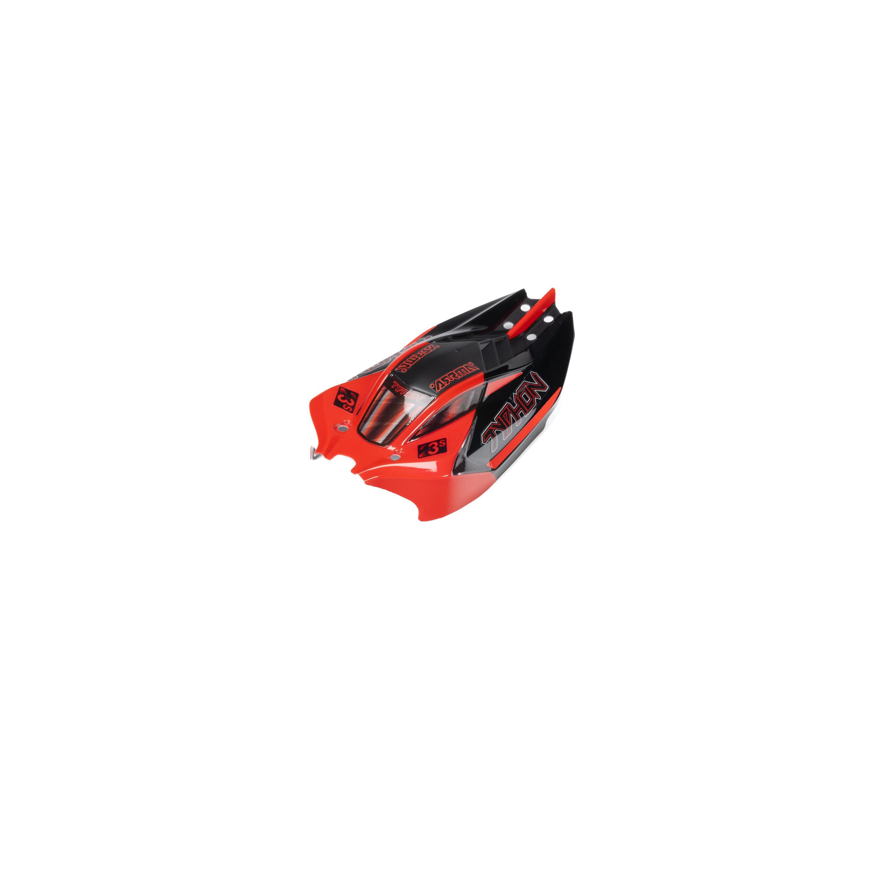 ARRMA TYPHON GROM Body, Red/Black ARA-1561
